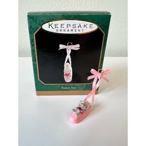 Hallmark Keepsake Ornament Future Star 1997 Pink Ballerina Tiny Mouse